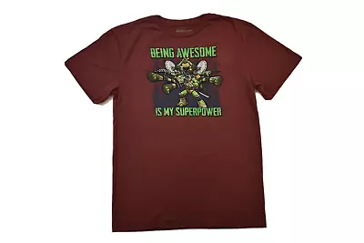 Teenage Mutant Ninja Turtles Mens Being Awesome Is My Super Power Shirt New M • $9.99