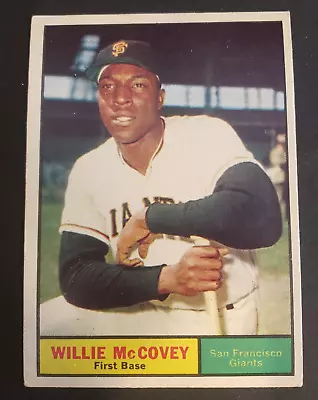 1961 Topps Baseball Card - Willie MCovey - San Francisco Giants #517 - EX++ • $4.99