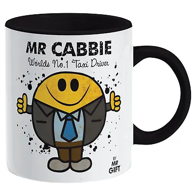 Cabbie Mug - For The World's No 1 Taxi Driver Present Van Gift For Dad Him Man • £6.95