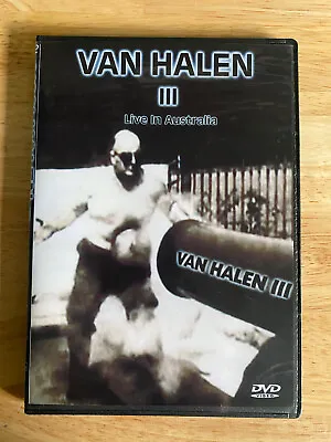 Van Halen - III Live From Australia 1998 DVD Live Eddie Alex Gary Cherone • $13.55