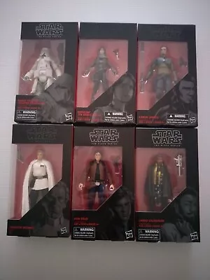 Star Wars Black Series 6  Figures 19 22. 27 62 64 65 Action Figures • $19.99