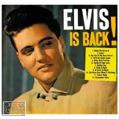 Elvis Presley Elvis Is Back! (CD) Album • $9.85