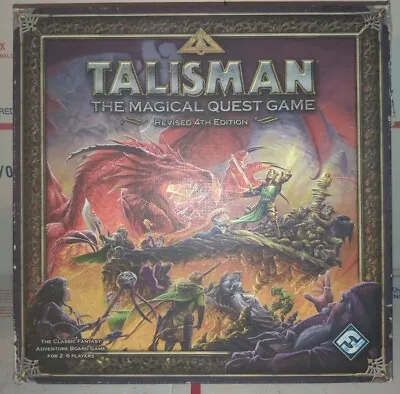 TALISMAN The Magical Quest Game Revised 4th Edition + 3 Expansions Mostly Comple • $269.99