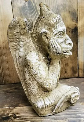 Notre-Dame Gargoyle Vintage Church Statue • $109.99