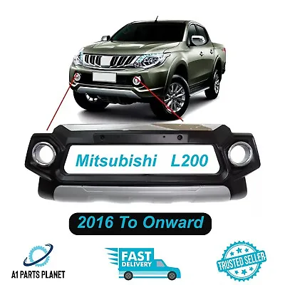 Front Bumper Guard For Mitsubishi All New Triton L200 2015 2018 • $143.11