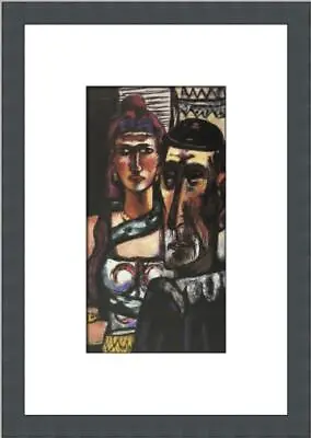 Max Beckmann Performers Custom Framed Print  • $75