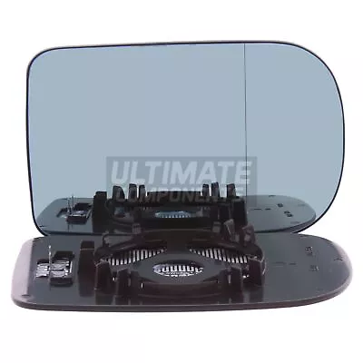 Wing Mirror Glass BMW E38 Saloon 1994-2002 Blue Aspherical Heated Drivers Side • $22.04