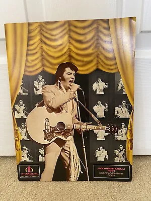 Elvis Presley Showroom Menu • $95