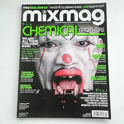 Mixmag Magazine October 2008 #209 The Chemical Brothers Magda Van Helden Etc... • £7.99