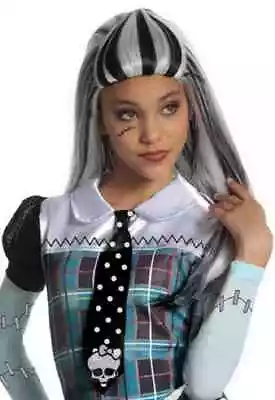 Frankie Stein Wig Monster High Fancy Dress Up Halloween Child Costume Accessory • $19.77