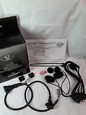 NEW VICTORY Cross Country Driver Wired Headset Part# 2878062 • $154.95