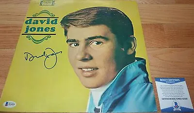 Beckett The Monkees Davy Jones Signed David Jones Self Titled Record Album 24090 • $279.74