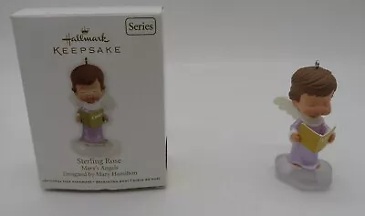 2012 Hallmark Keepsake Christmas Ornament Sterling Rose Mary's Angels Series • $8.99