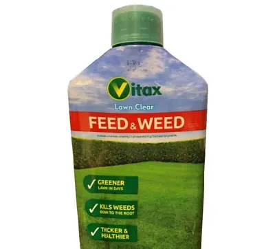 Vitax Lawn Feed & Weed 500ml & 1 Litre Bottles Lawn Fertilizer & Food • £13.99