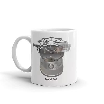 Coleman Model 500 Single Burner Stove Illustration Coffee Mug • $12.10