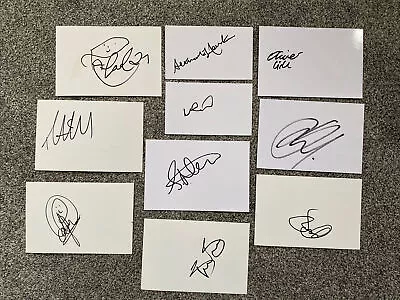 10 Man Utd Autographs • £28