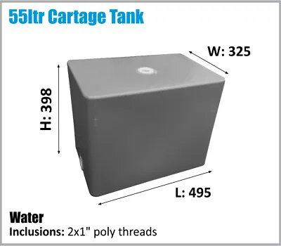 $155 • Buy 55ltr. Aussie Made. Camping.water Tank. Ute Toyota Nissan Etc Ask Freight Price.