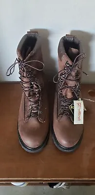 Cabelas Boots Men 13 4E Outfitters Hunting Ankle Lace Up 80020396 Brown Leather  • $60