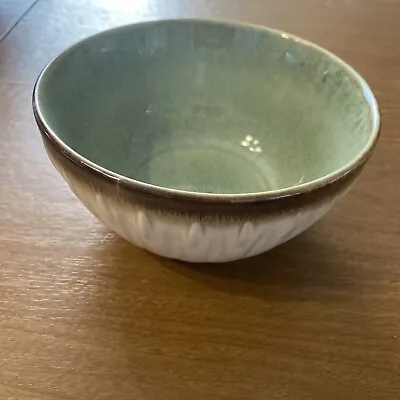 6  Laurie Gates California Designs Glazed Stoneware Cereal Bowl Dish Nova Green • $12