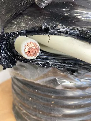$279.99 • Buy Copper Wire 3/0 Awg 19 Stranded THHN 100ft THWN-2 Building 600V White CME Cable