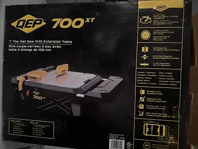 QEP 22700Q 7 In. 700XT Wet Tile Saw With Table Extension • $89