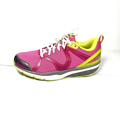 MBT Afiya Sneakers Women’s Size 39 US 8-8.5 Rocker Bottom Pink EUC • $83.20