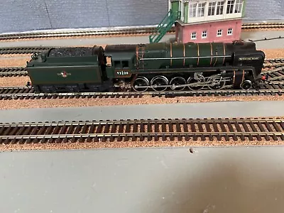 Hornby Loco R303 BR CLASS 9F LOCO EVENING STAR  - 1980's Version Dcc Fitted/runs • £45