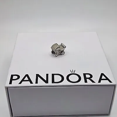 Genuine Pandora New Baby Carriage Pram Buggy Charm ALE 925 #792102CZ • £28