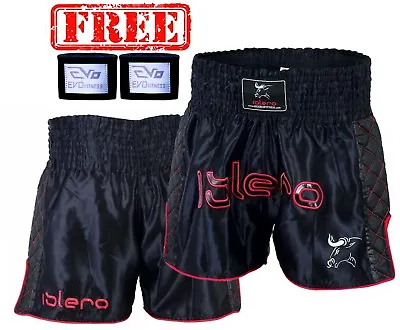 EVO Muay Thai Fight Shorts MMA Kick Boxing Grappling Martial Arts Gear UFC Men H • $17.42