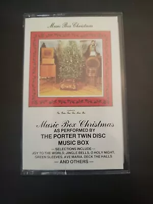 The Porter Twin Disc Music Box Music Box Christmas Music Cassette Tape  • $4