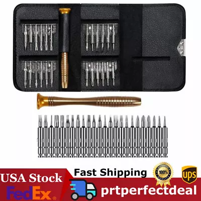 25in1 Small MINI REPAIR PRECISION SCREWDRIVER TORX TOOL SET PHONES WATCH FIX KIT • $4.62