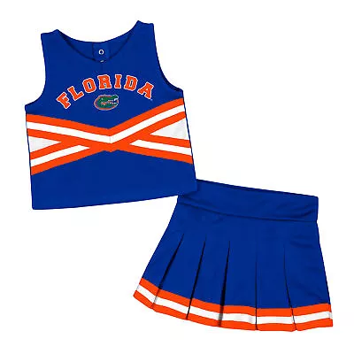 Girls Toddler Colosseum Royal Florida Gators Carousel Cheerleader Set • $39.99