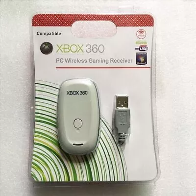 $27.99 • Buy NEW Gaming Receiver Adapter PC Wireless Controller For Microsoft XBOX 360 Best4U