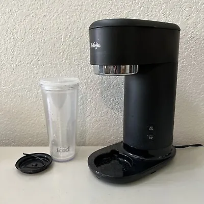 Mr. Coffee Iced And Hot Coffee Maker Single Serve Machine With 22-Ounce Tumbler • $27