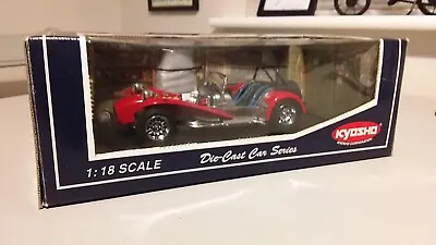 Kyosho  1:18 Scale Caterham  Super Seven Clam Shell Wing (red) Mint Conditon • £105.99