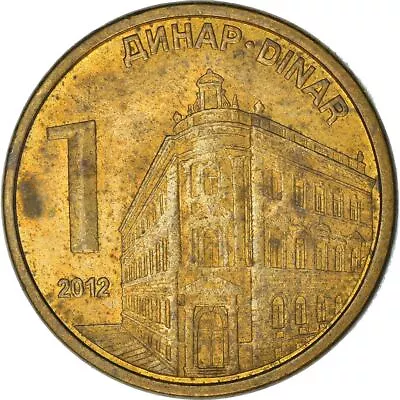 Serbia 1 Dinar Coin | National Bank | 2011 - 2020 • $6.24