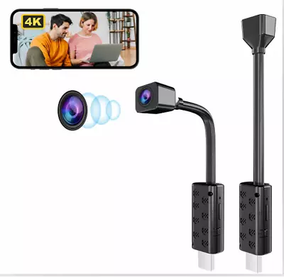 USB Charger Recorder Mini Camera 4K Nanny Cam Security Cam Motion Sensor DIY • $27.99