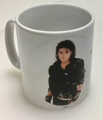 MICHAEL JACKSON RARE BAD 25 Years Commemorative Mug Cup • $19.28