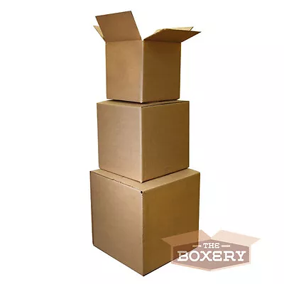 100 6x6x6 Shipping Packing Mailing Moving Boxes Corrugated Carton • $38.25