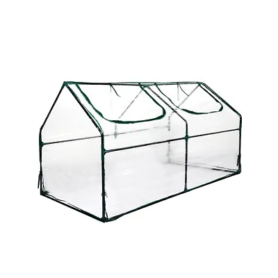 Levede Greenhouse Flower Garden Shed PVC Cover Frame Film Tunnel Green House • $42.99