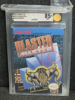 NES Nintendo BLASTER MASTER New VGA 85+ Factory Sealed Game Wata CGC • $1299.99