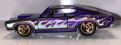 $1.85 • Buy HOT WHEELS ‘68 HEMI BARRACUDA • HW FLAMES 5 Pack • LOOSE 🟢