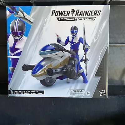 Hasbro Power Rangers Lightning Collection - Time Force Blue Ranger And Vector... • $18.80