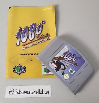 1080 Snowboarding - Nintendo 64 (N64) Game *AUS PAL - W/ Manual* • $39.99