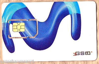 Movistar Chile Mini / Standard Size Sim Card Un-activated For Swap / Replacemt • $6.99