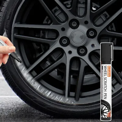 1 Set Car Wheel Rim Scratch Repair Pen Touch Up Paint Tool Kit Car Accessories • $11.23