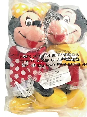 The Disney Store Mini Bean Bag Mickey Minnie Plush NEW 0Ship • $11.80