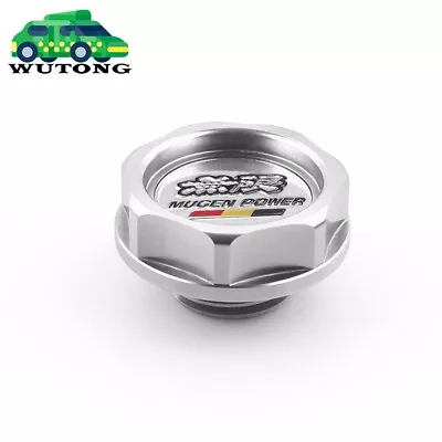 JDM Silver Screw-In Mugen Oil Filler Tank Cap Valve Cover For Honda Acura Civic • $11.88