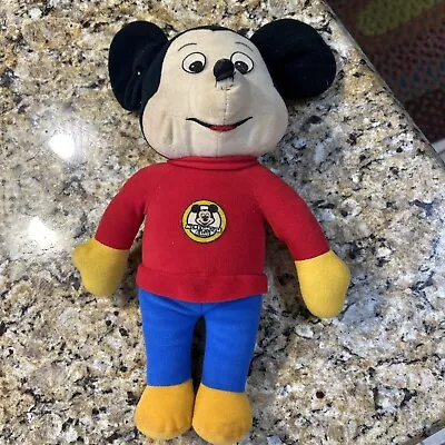 Vintage Walt Disney Musical Mickey Mouse Club Stuffed Animal 12  • $20