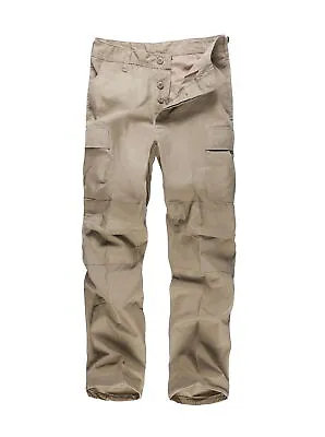 Mens Tactical Military Army Combat BDU Pants Casual Camouflage Cargo Pants • $38.99